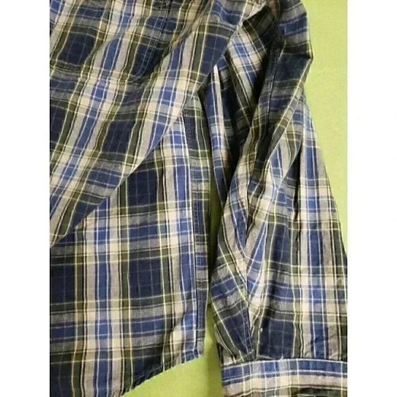 Carhartt Relaxed Fit Plaid Long Sleeve Button Down Shirt XL Nice A43 - Picture 4 of 10